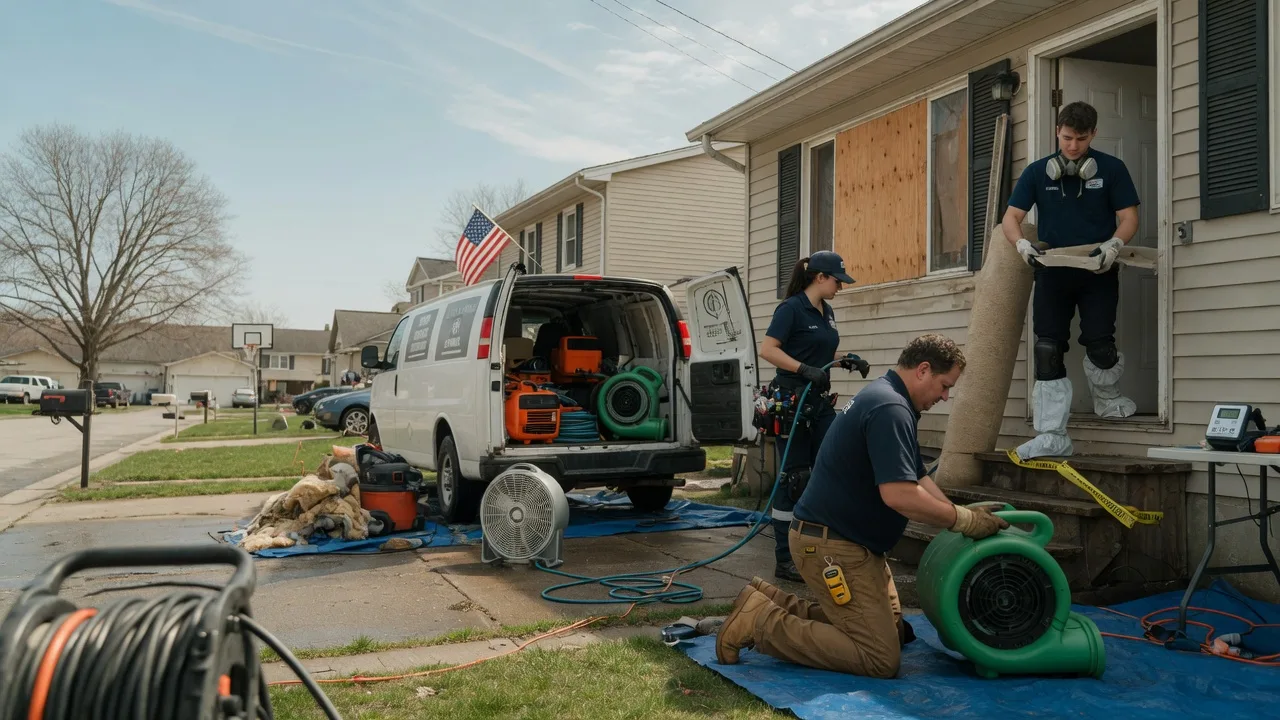 Water Damage Restoration in Newaygo, MI near me